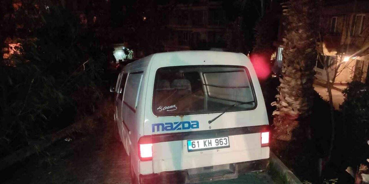 Çalınan kamyonet 10 dakika içinde bulundu