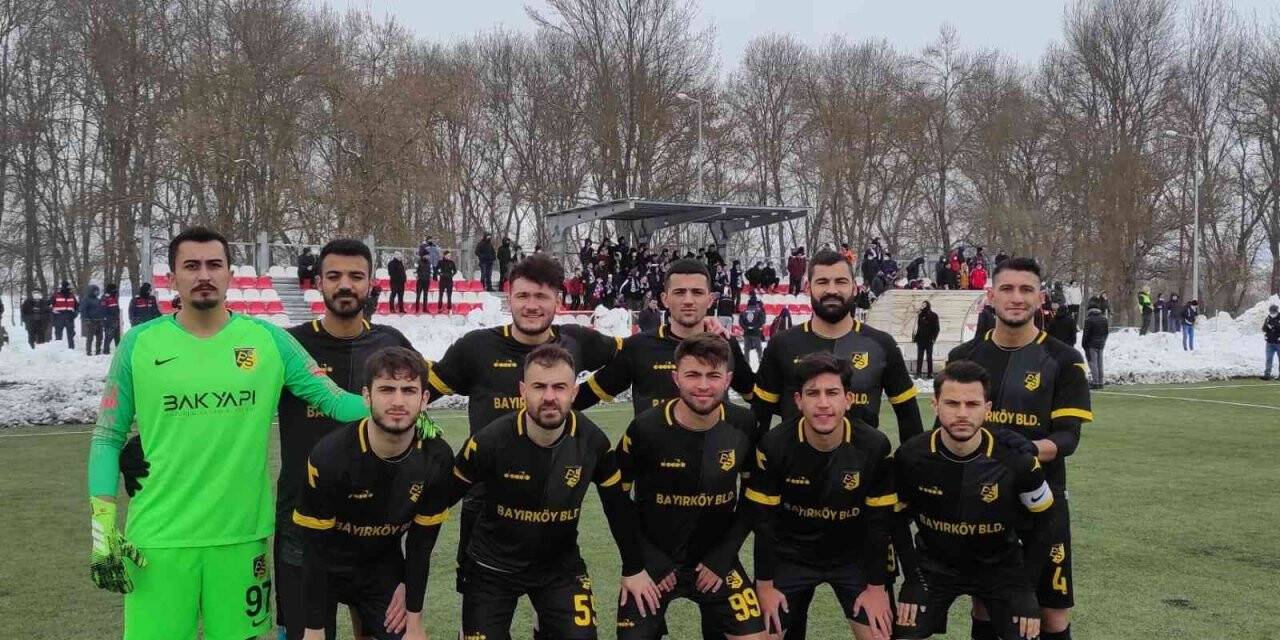 Bayırköyspor deplasmanda kazanarak ligde 3’üncü sıraya çıktı