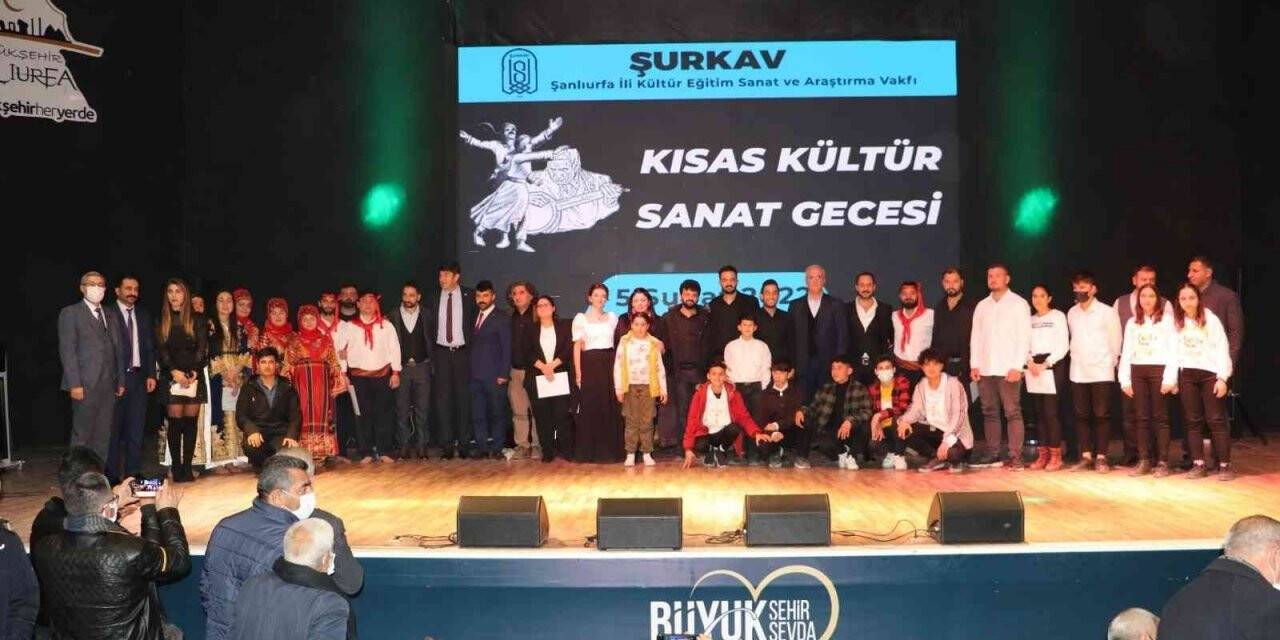 Kısas kültür ve sanat gecesi büyük ilgi gördü