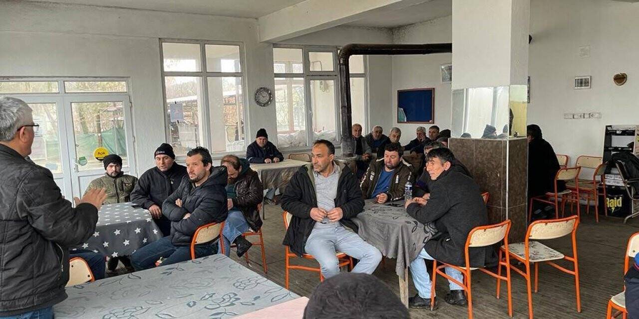 Simav’da çiftçi bilgilendirme toplantısı