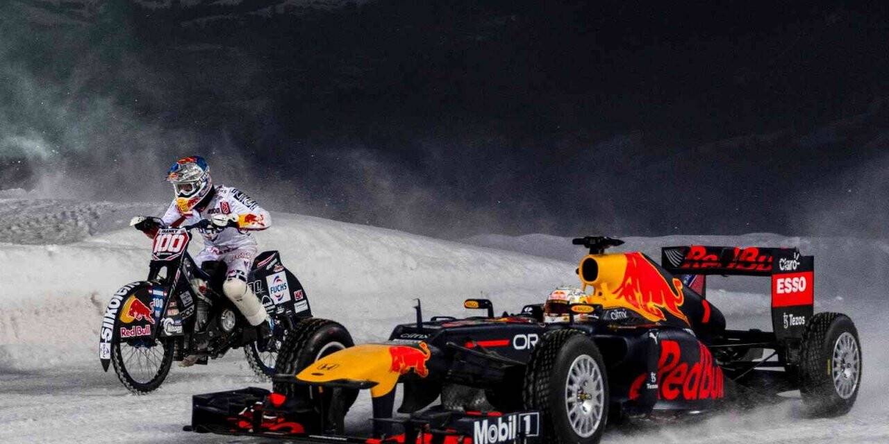 Formula 1’in yeni ‘1 numarası’ Verstappen bu kez buz pistine çıktı
