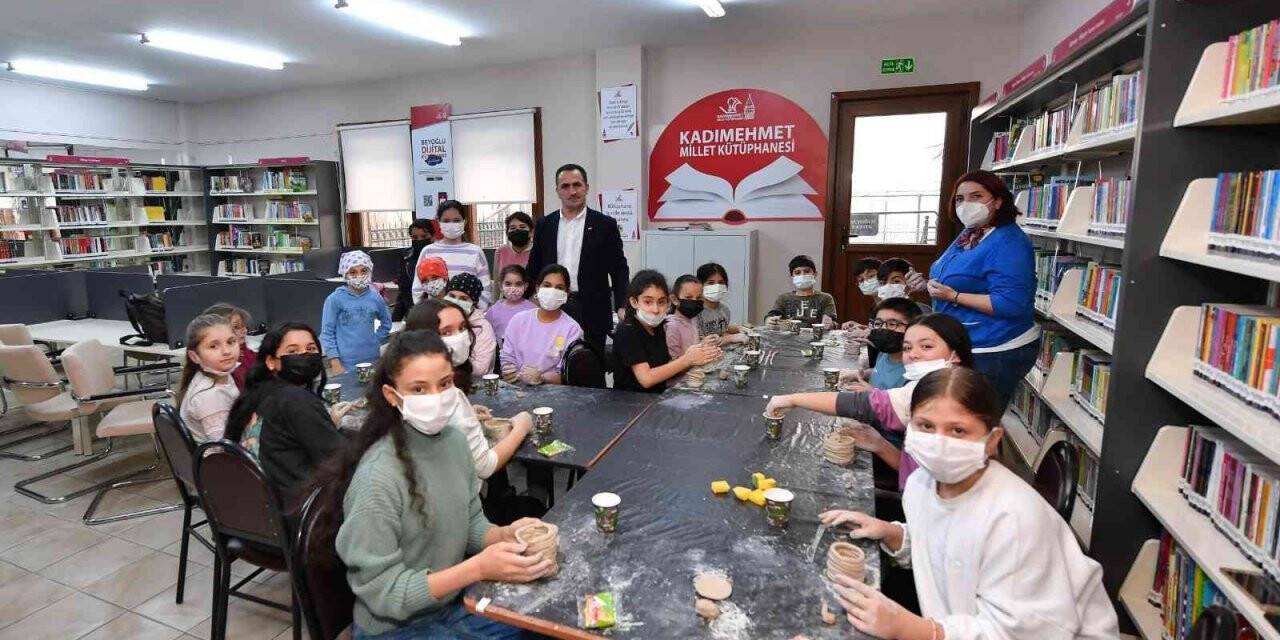Beyoğlu Millet Kütüphaneleri yarıyıl tatilinde 10 bin öğrenciyi ağırladı