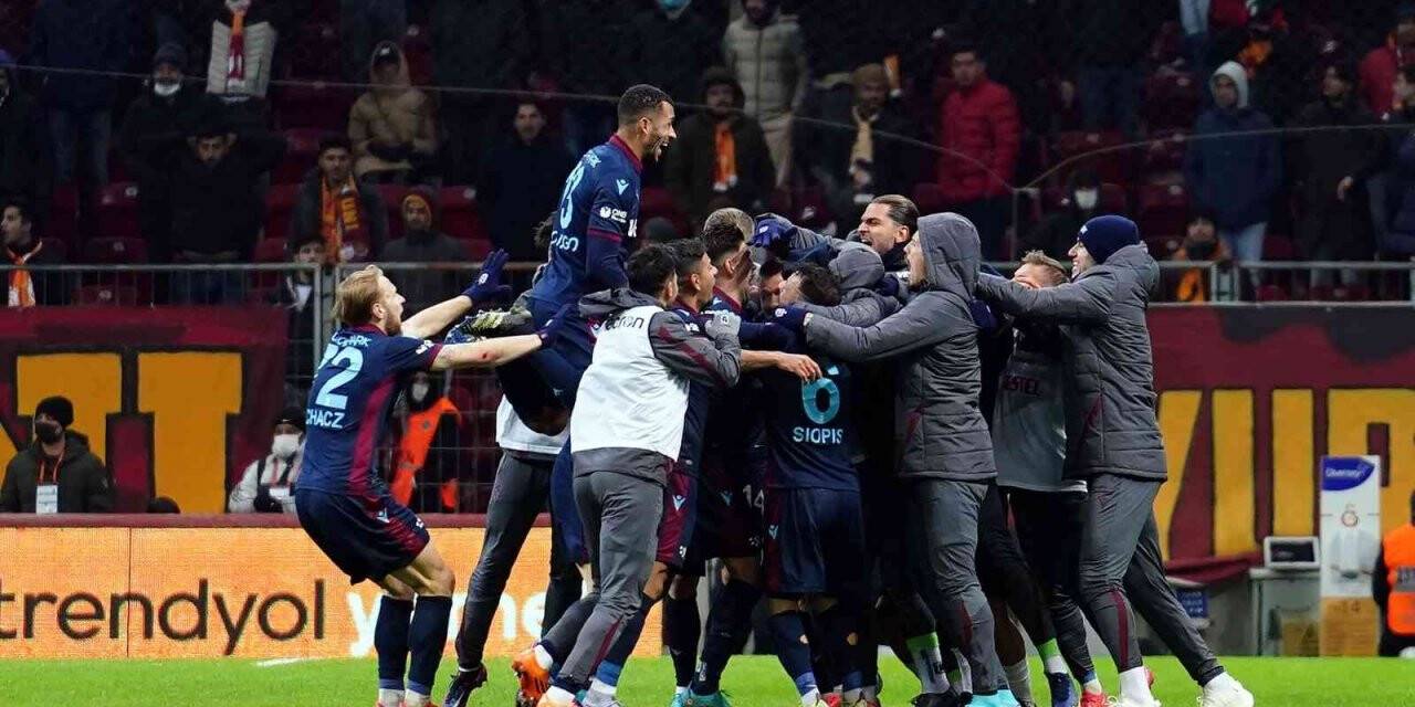 Trabzonspor ile üç büyükler arasında tarihi fark