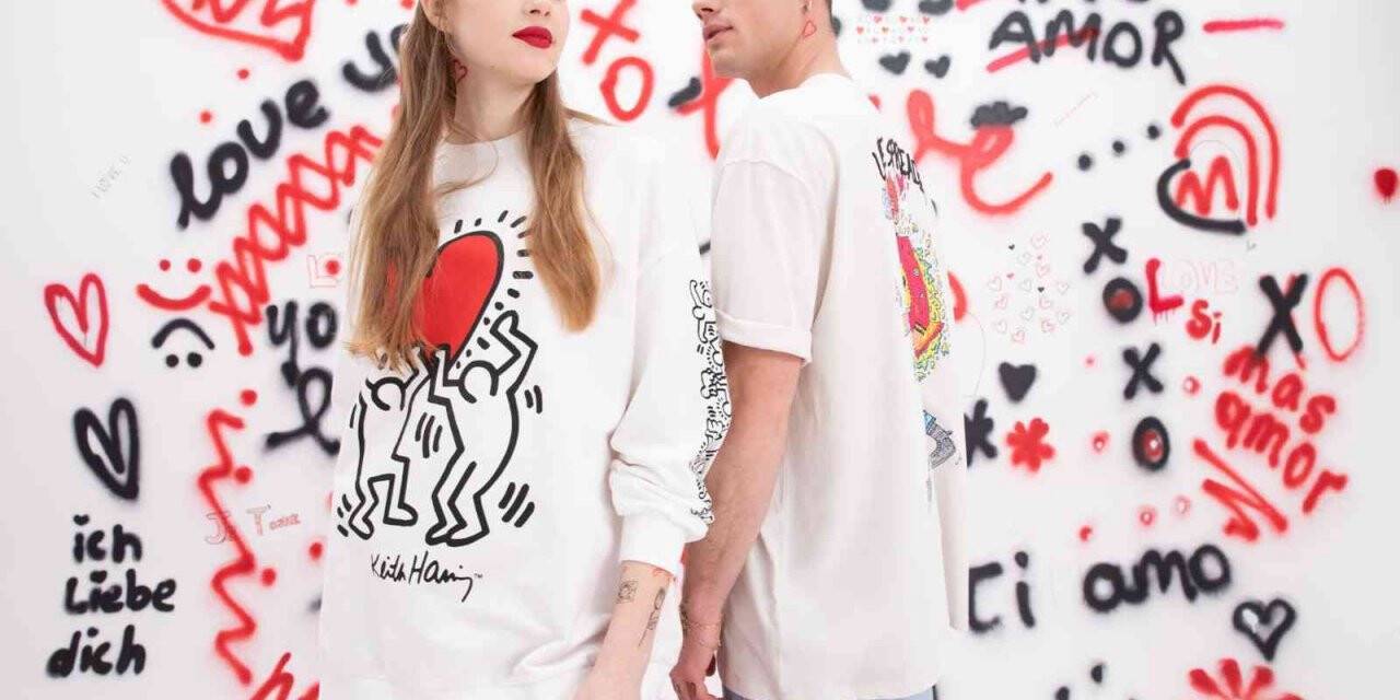 Sokak sanatçısı Keith Haring’den Sevgililer Günü’ne özel tasarım