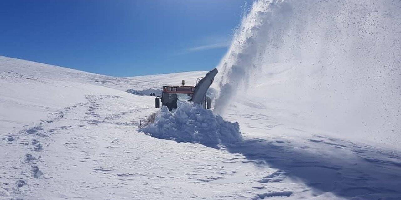 Bingöl’de 4 köy yolu kar nedeniyle ulaşıma kapandı