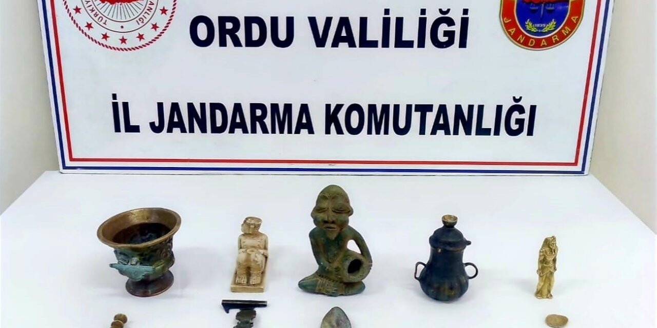 Ordu’da tarihi eser kaçakçılığı operasyonu