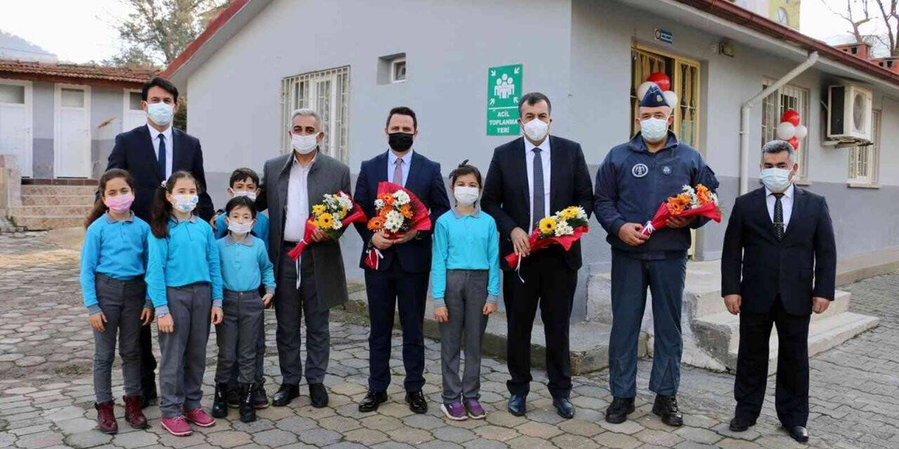 Dalaman’da hayırseverin yaptırdığı okulun açılışı yapıldı