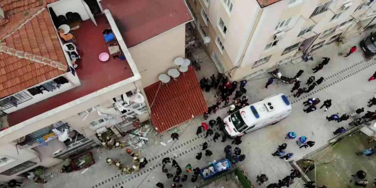 Üsküdar’da doğal gaz patlaması meydana geldi