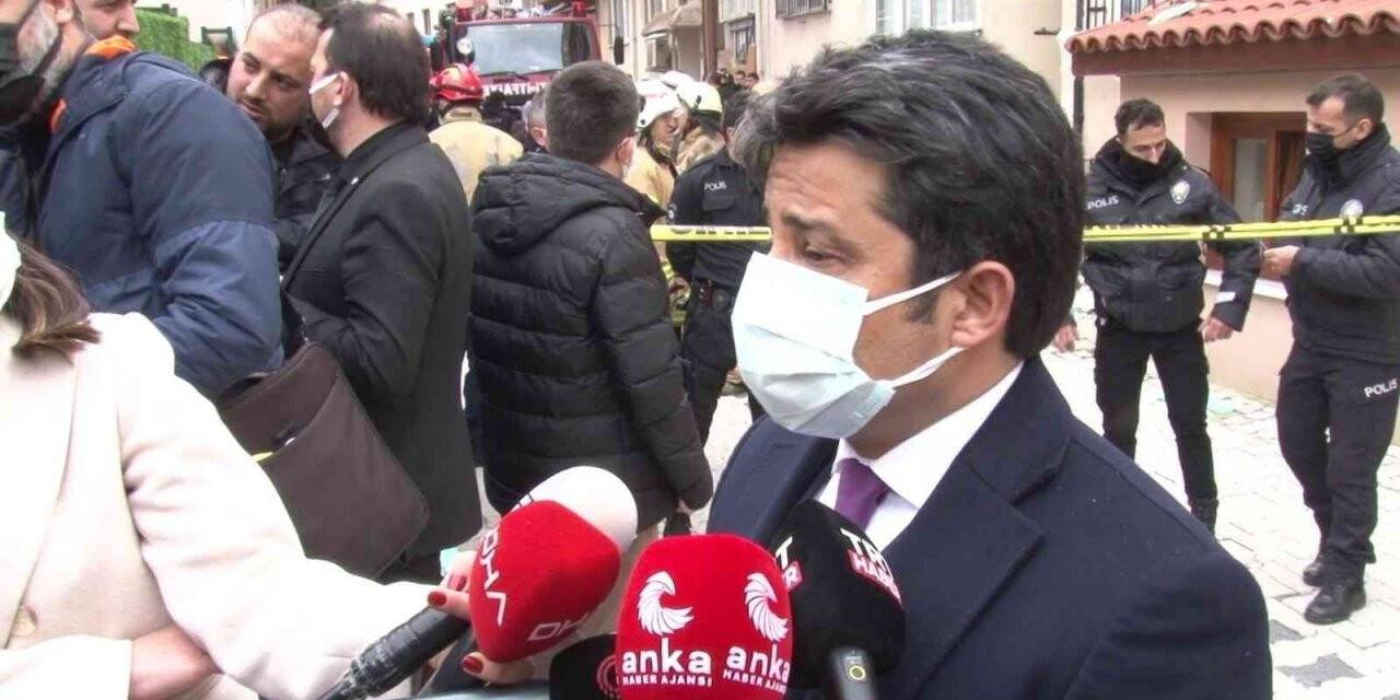 Üsküdar Kaymakamı Demiryürek: "3 öğrencinin kaldığı evde patlama meydana geldi, 4 yaralı var"