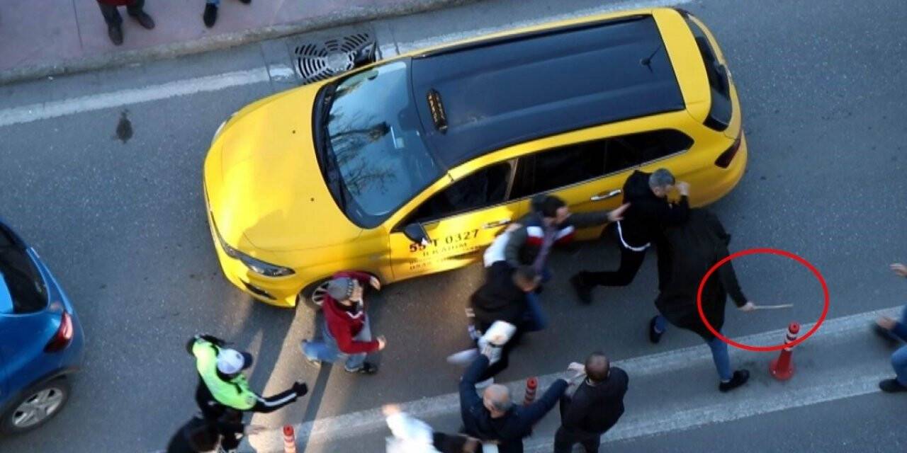 Trafikte korna kavgası: Taraflar birbirine girdi