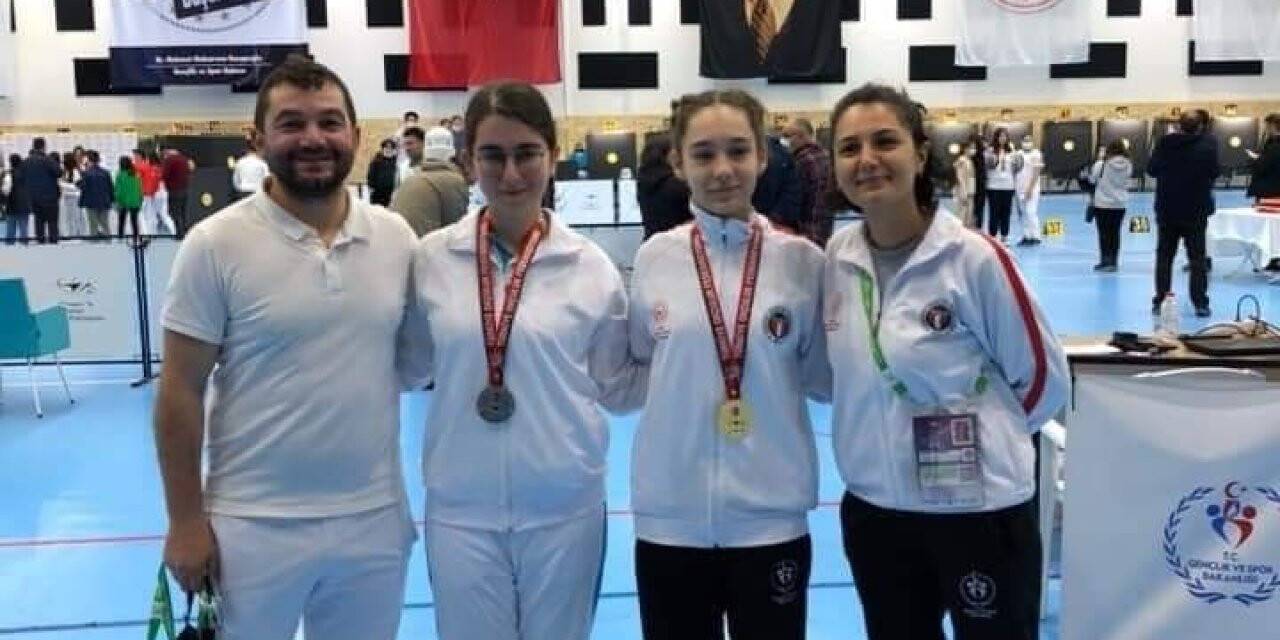 Bartınlı okçu sporcu Şimal gümüş madalya kazandı