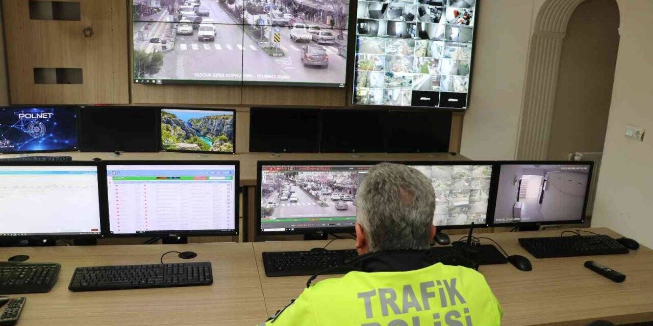 Amasya’da KGYS ile trafik denetimi