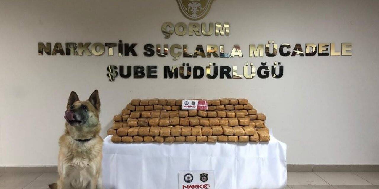 Çorum polisi uyuşturucu tacirlerine geçit vermedi