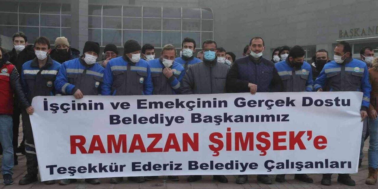 Zam alan işçiler coştu