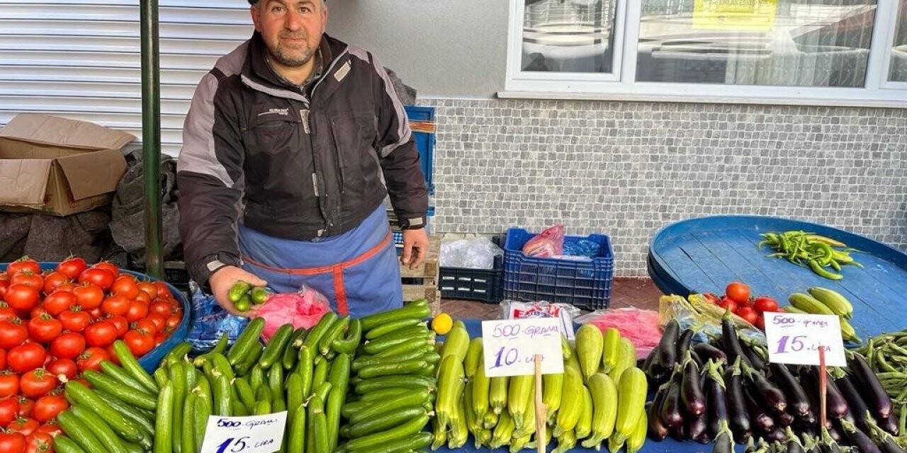 Pazar tezgâhlarında fiyatlar artık gram üzerinden belirleniyor