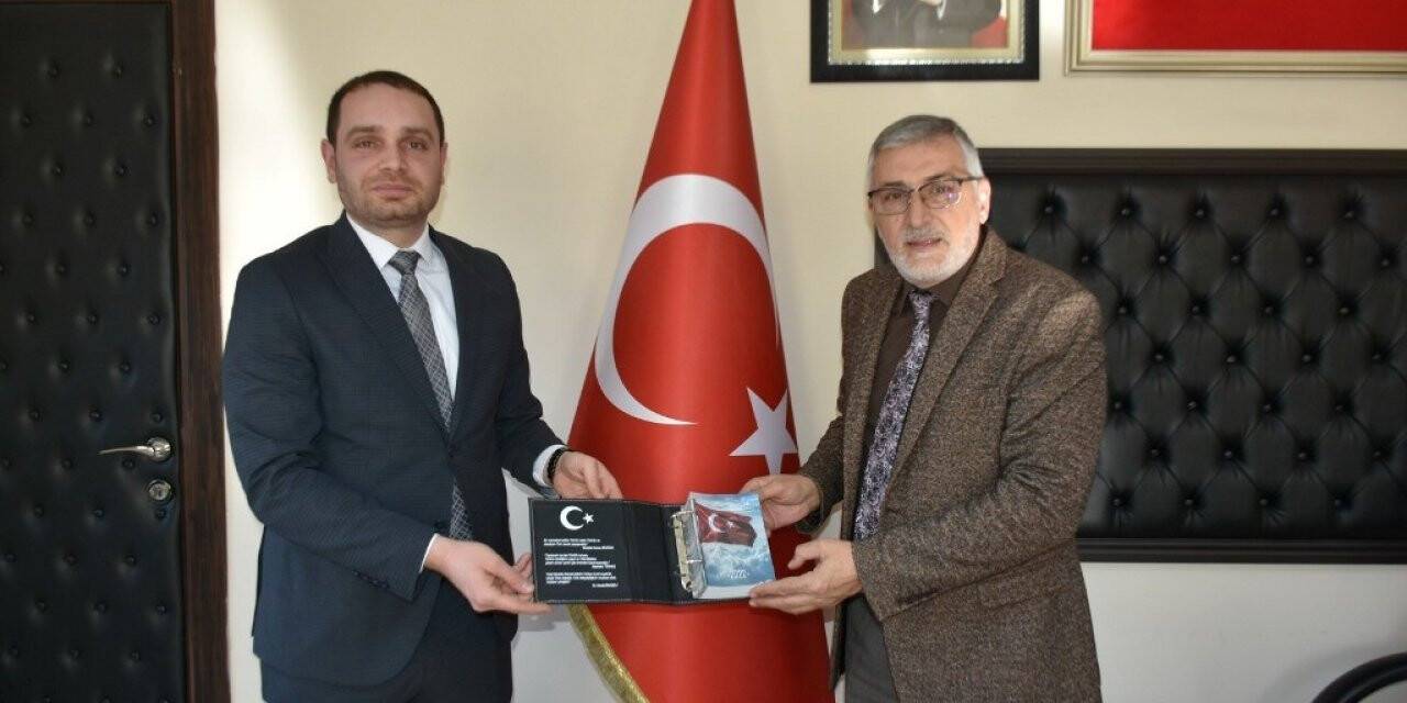 Ocak Başkanı Aksoy’dan Başkan Bozkurt’a ziyaret