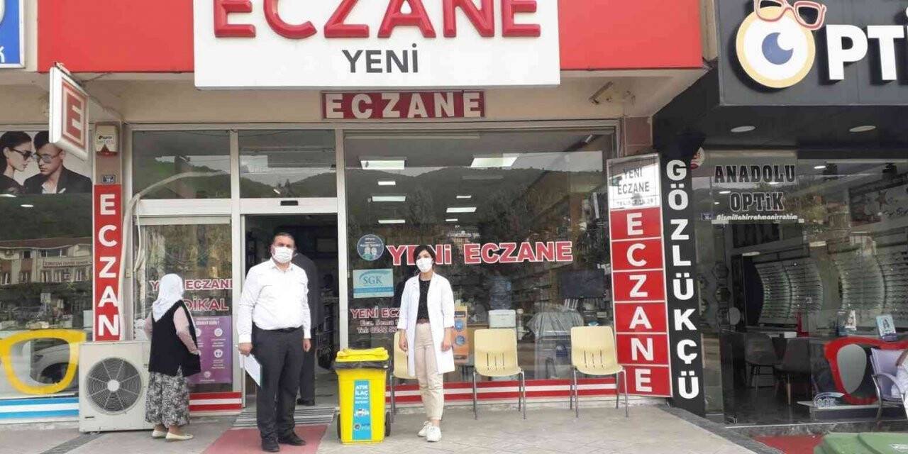 Körfez’de 1 yılda 380 kilo atık ilaç toplandı