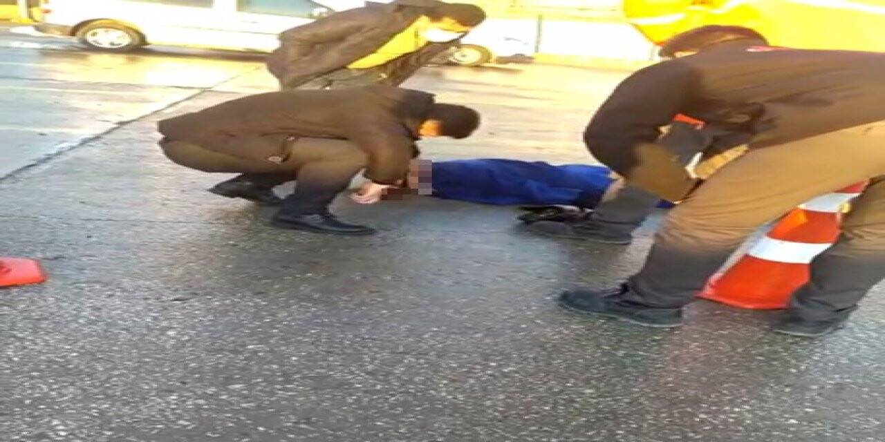 Büyükçekmece’de araç muayene istasyonunda feci kaza