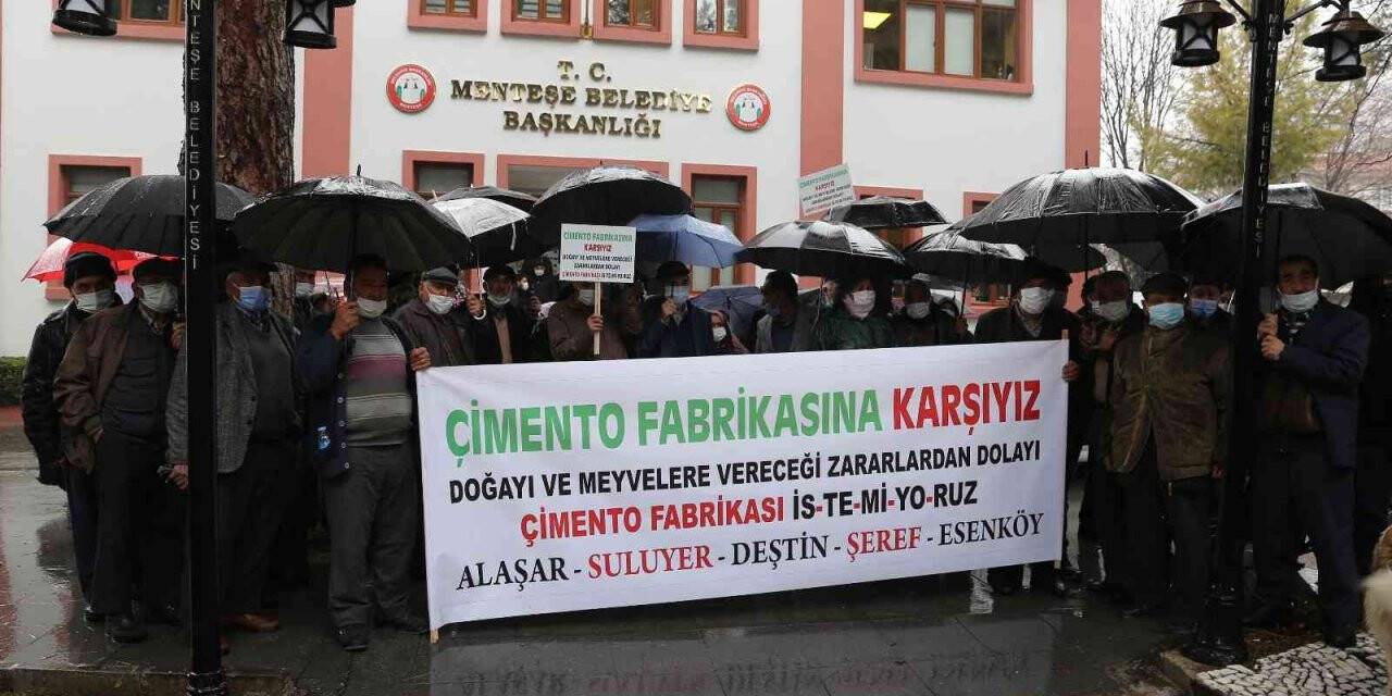 Yatağanlı köylüler, Menteşe Belediyesi’nde toplandı