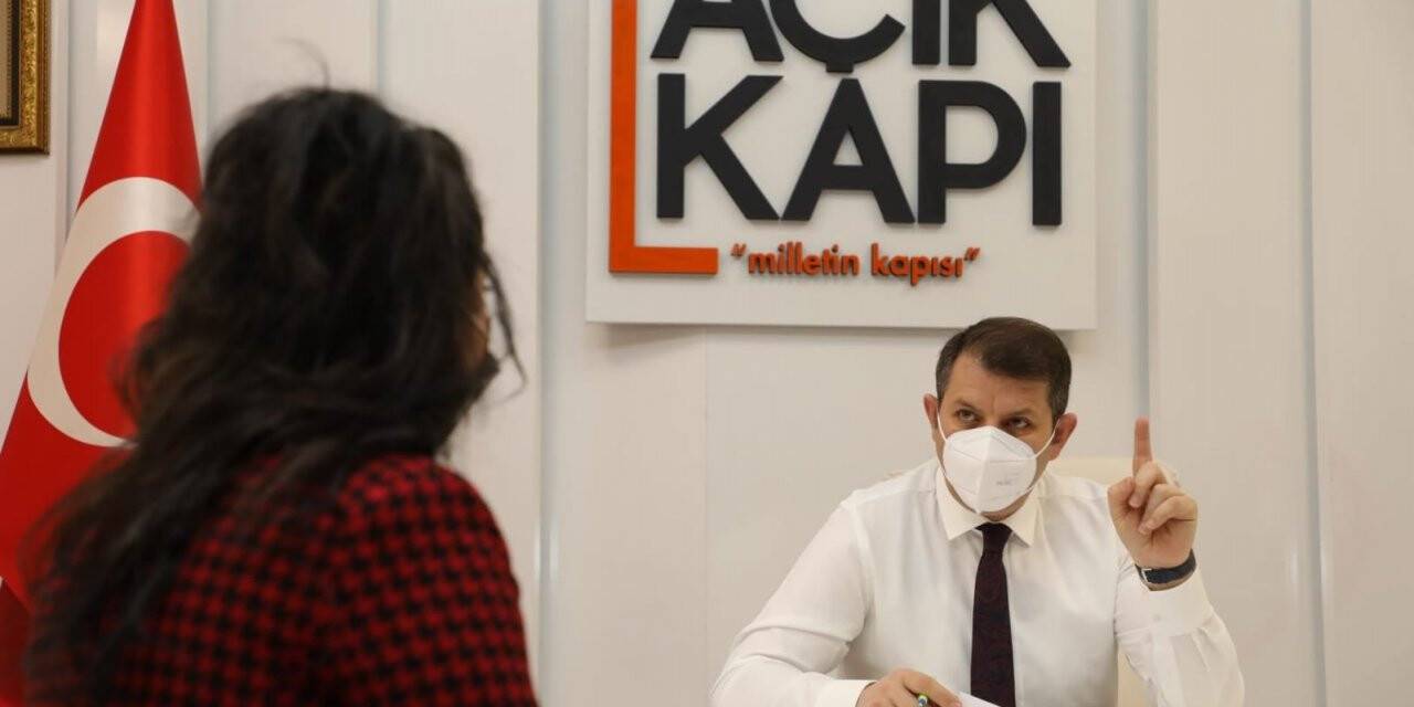 Sivas’ta Açık Kapı’da 72 bine yakın aile ile görüşüldü