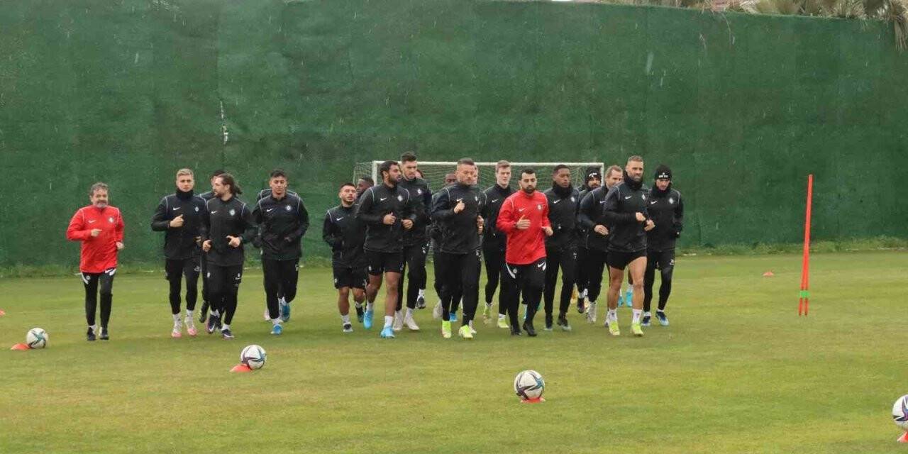Altay’da Çaykur Rizespor maçı hazırlıkları sürüyor
