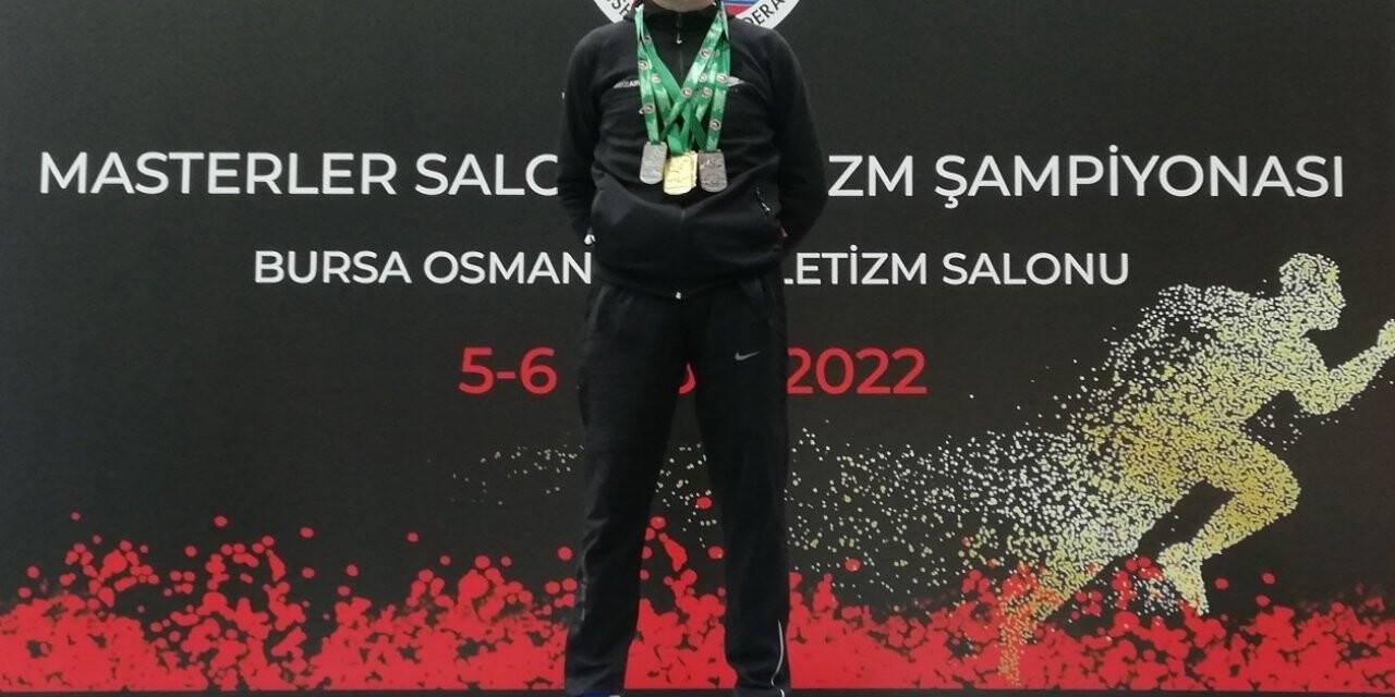 Aydınlı atlet madalyalara doymuyor