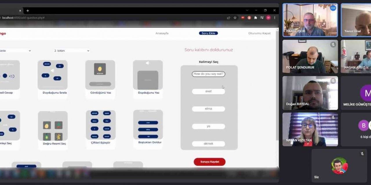 OMÜ’de 3 dili öğretecek çevrimiçi dil uygulaması geliştiriliyor