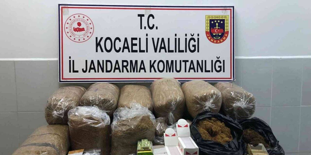 Kaçak sigara operasyonunda 76 kilo tütün ele geçirildi