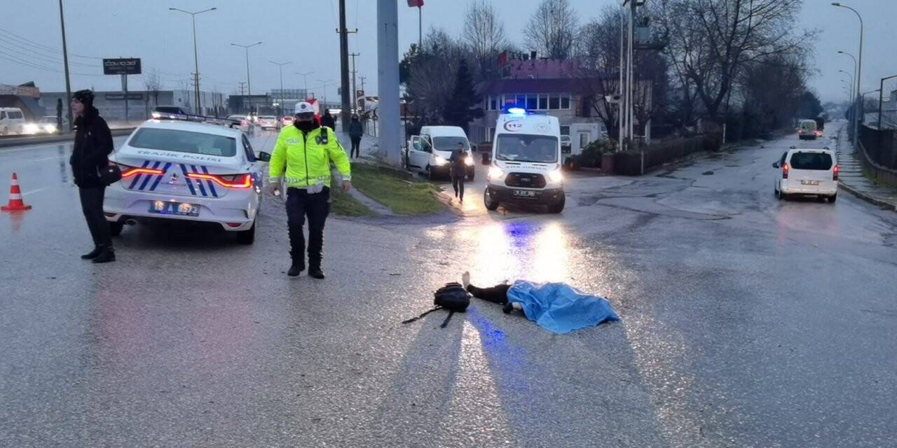 Bursa’da otomobilin çarptığı kadın hayatını kaybetti.