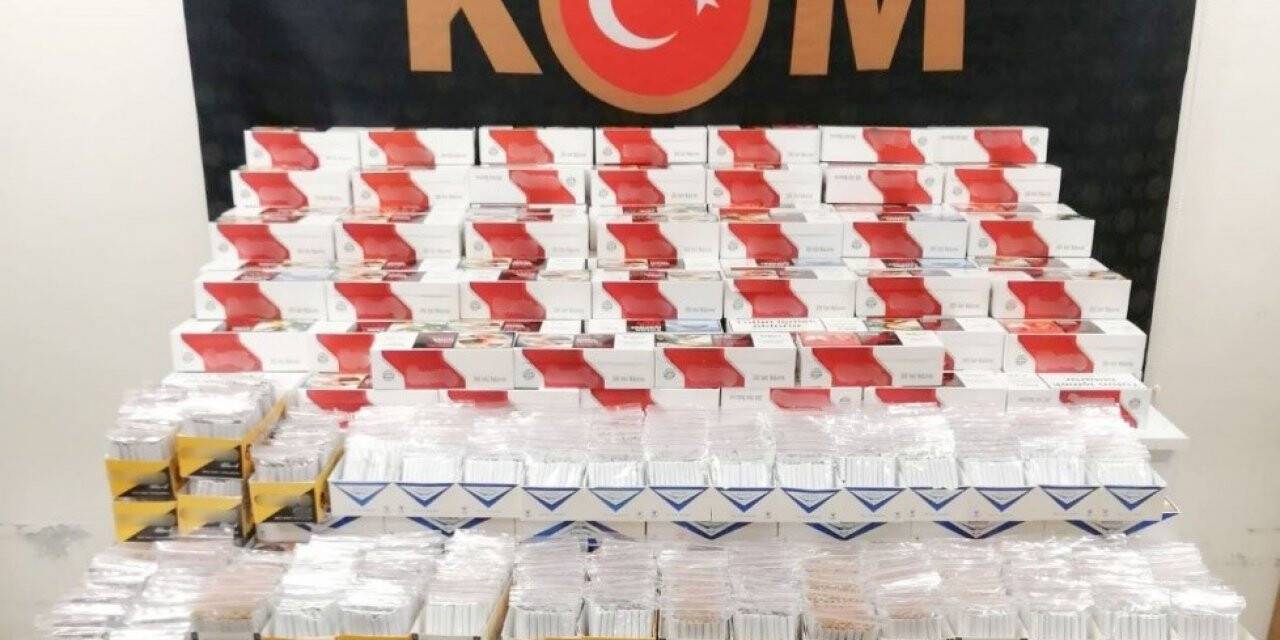 Kaçak tütün mamülleri operasyonu