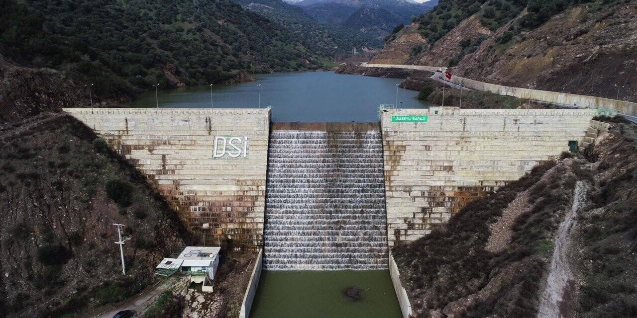 İsabeyli Barajı tamamen doldu