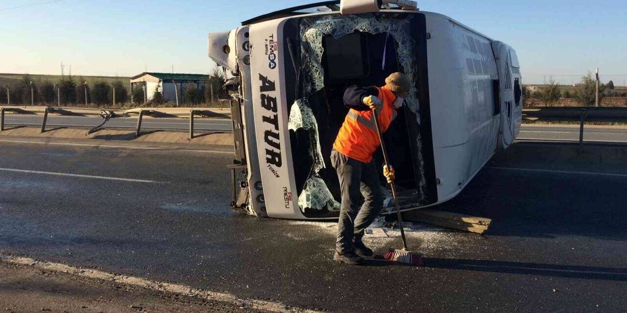 Kırklareli’nde zincirleme kaza: 6 yaralı