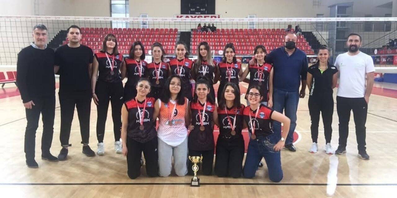 Kayseri Voleybol, şampiyon oldu