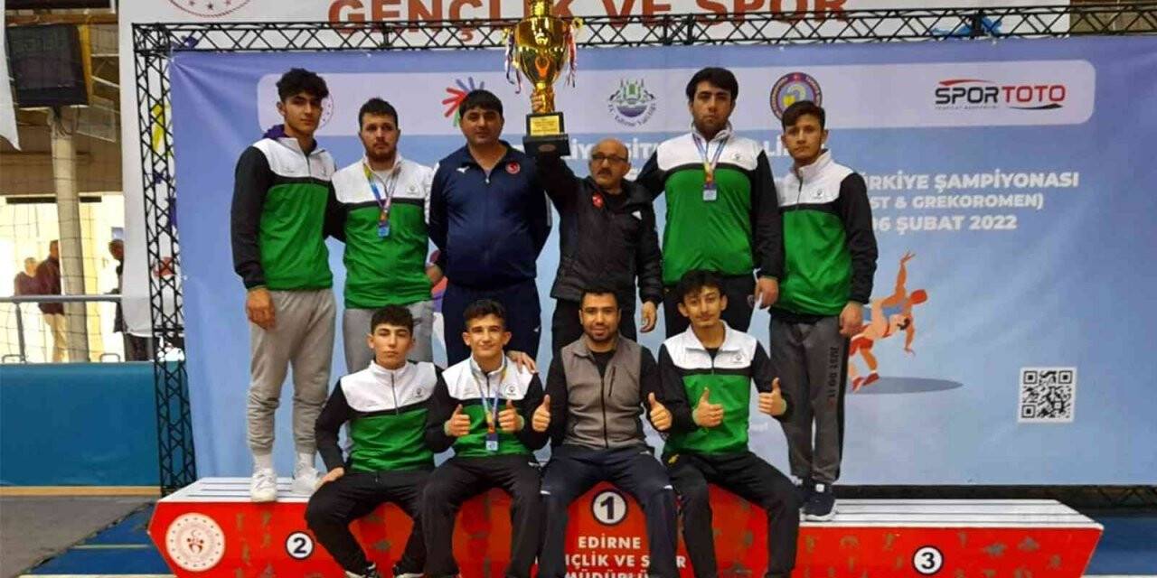 Karatay Belediyesi Spor Kulübü, Türkiye İşitme Engelliler Güreş Şampiyonası’nda 2. oldu