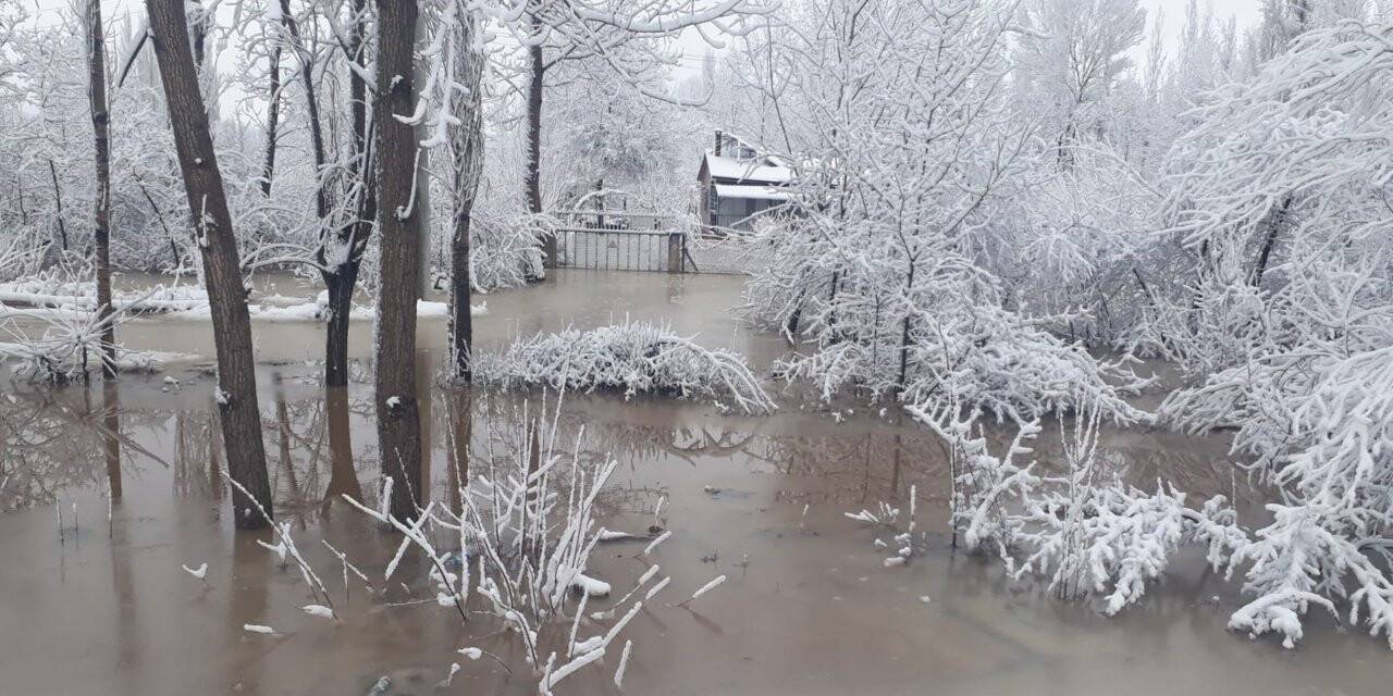 Konya’da tarım arazilerinde su baskını