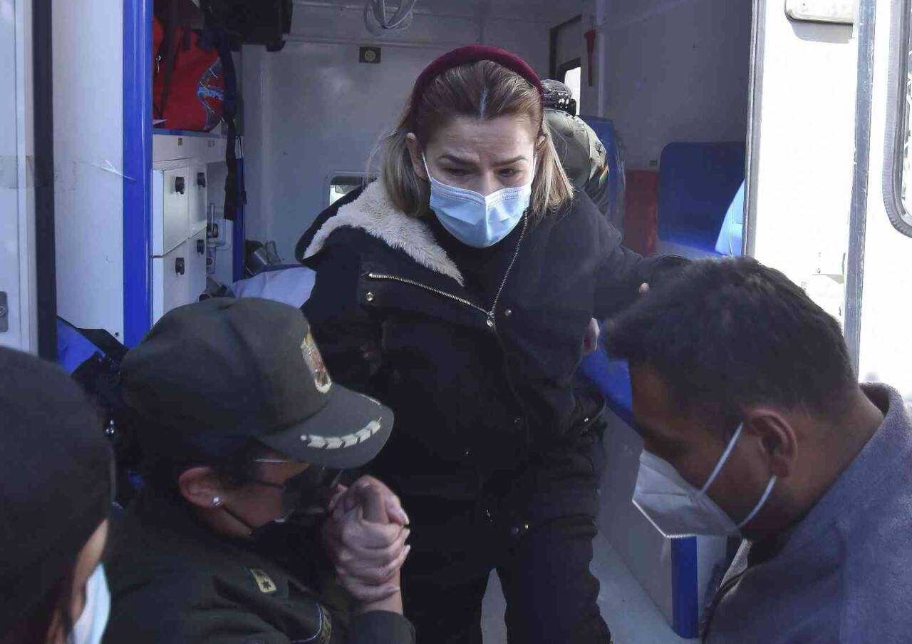 Tutuklu bulunan Bolivya’nın eski Devlet Başkanı Anez açlık grevinde