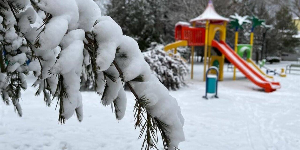 Eskişehir yeniden bembeyaz