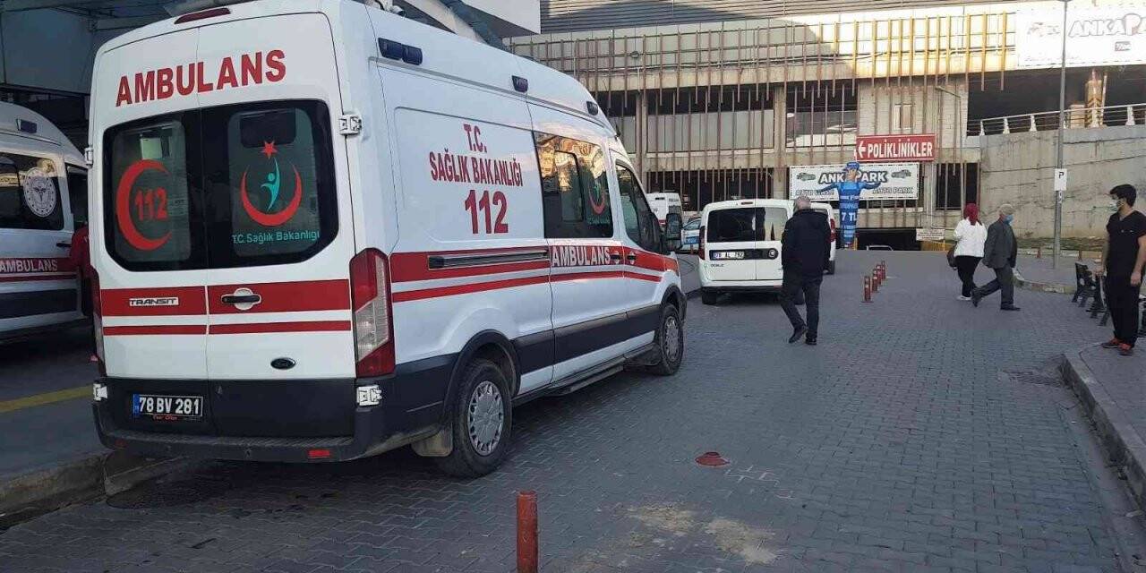 Kendisini silahla vuran şahıs hastaneye kaldırıldı