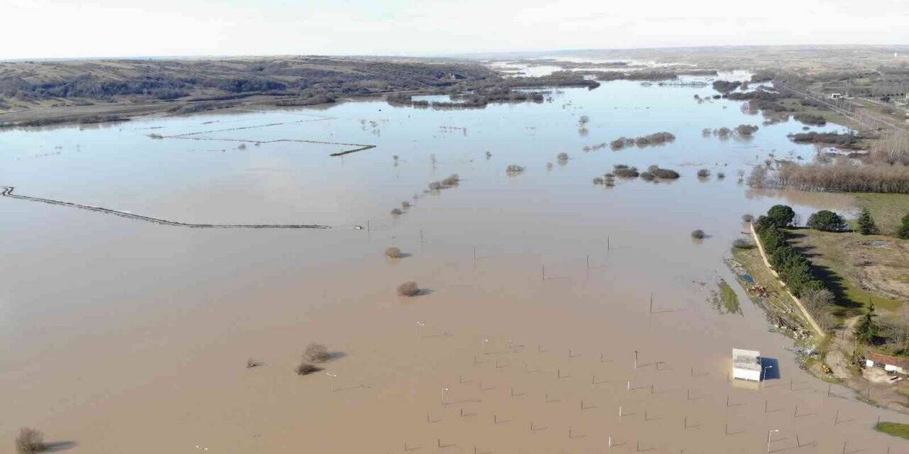 Ergene’nin debisi 20 kat arttı, turuncu alarm verildi