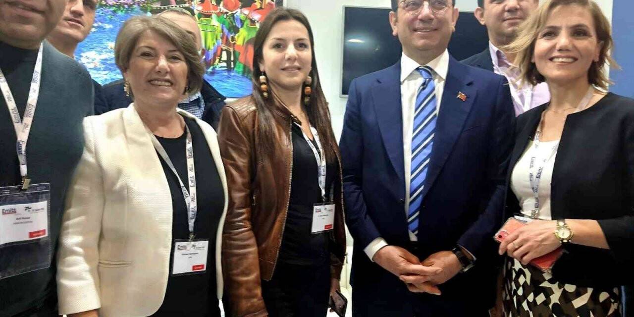 İBB Başkanı İmamoğlu, EMITT’te Didim Belediyesi standını ziyaret etti