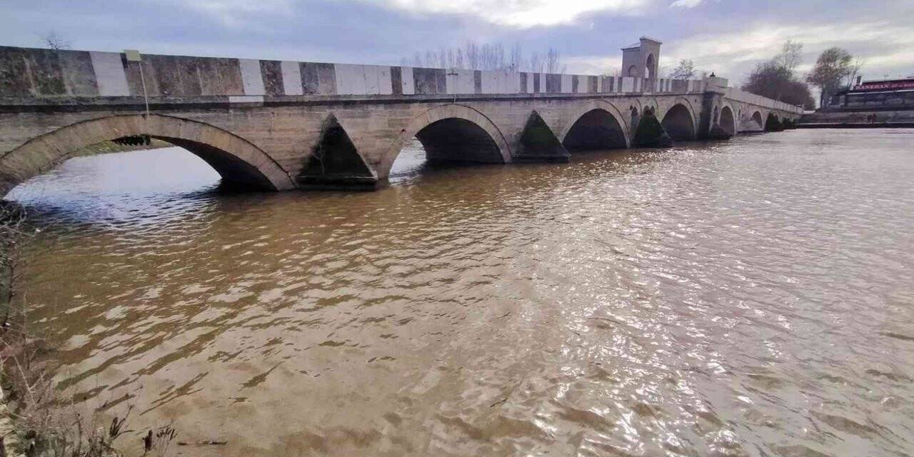Tunca Nehri’nin debisi 3 günde üç kat arttı