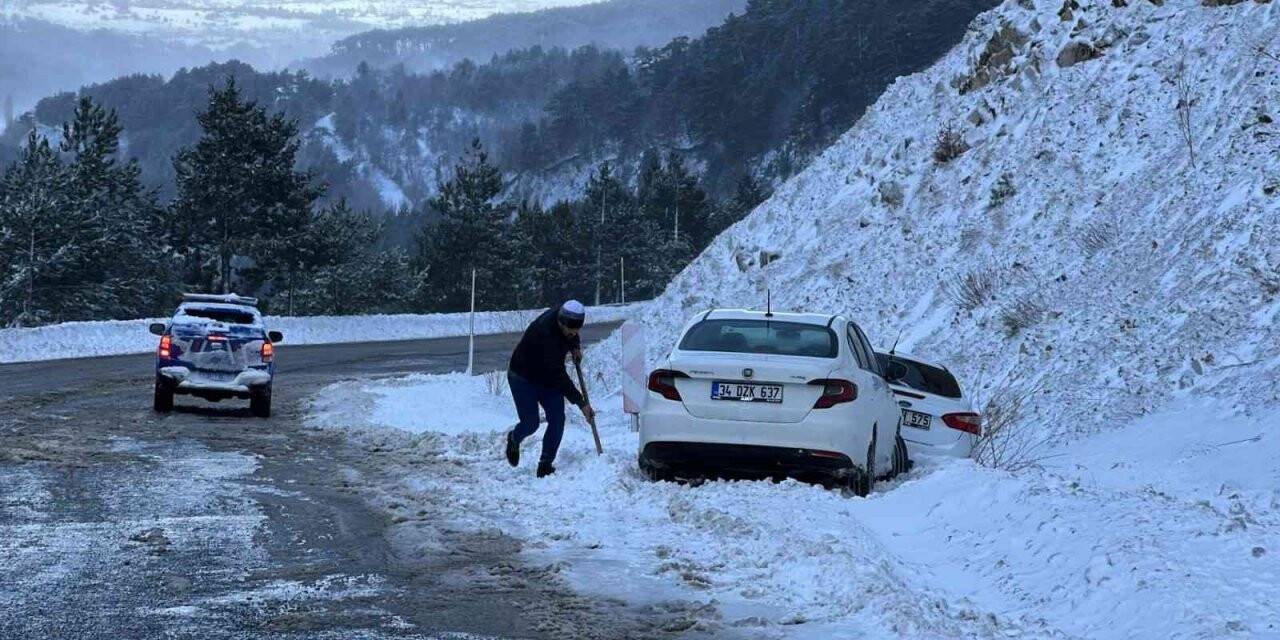 Kütahya Domaniç’te trafik kazası: 1 yaralı