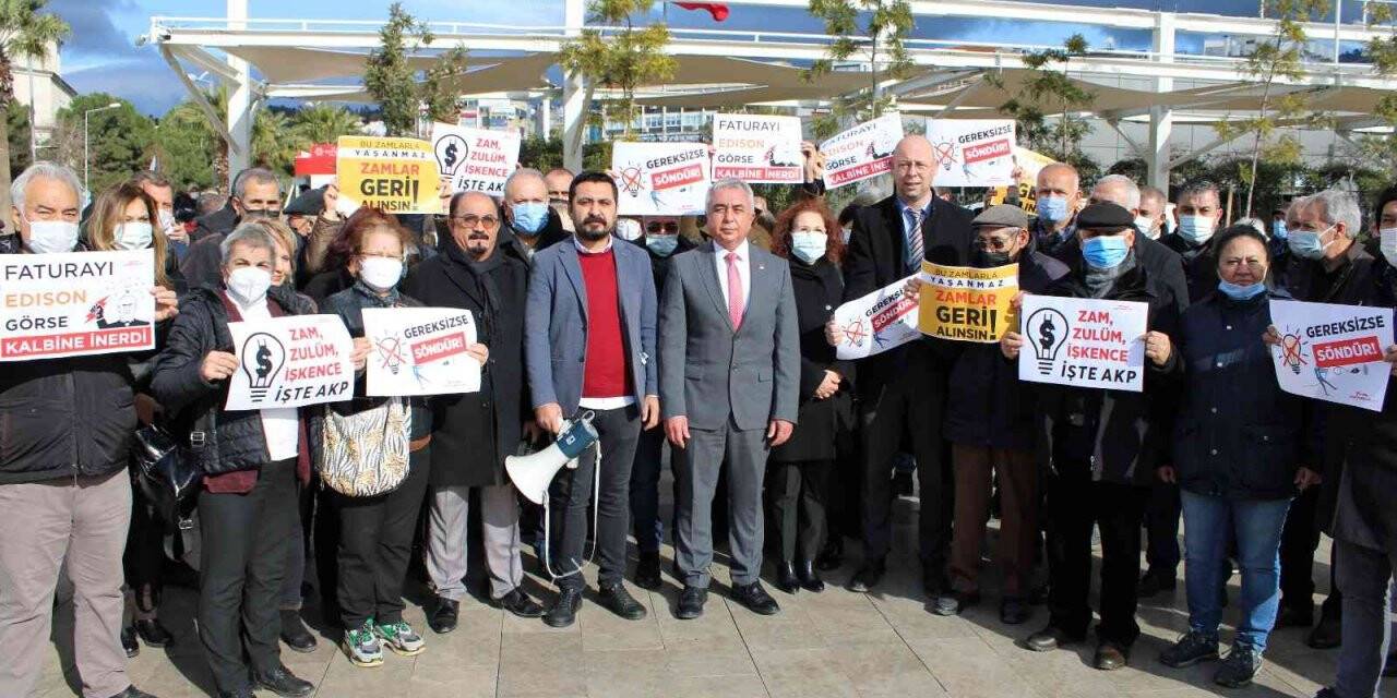 CHP Aydın İl Teşkilatından elektrik zammına tepki