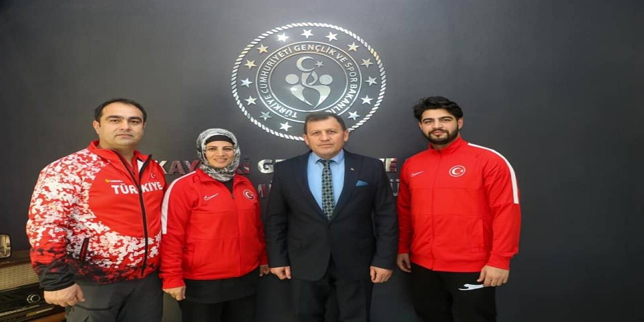 Şampiyonlardan Ali İhsan Kabakcı’ya ziyaret