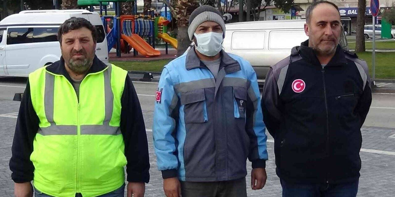 Kazdağları’nda korku dolu anlar yaşayan belediye personeli o anları anlattı