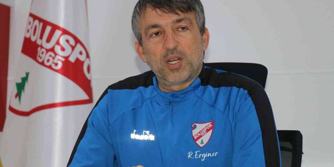 Reha Erginer: “Kocaeli maçı 6 puanlık çok önemli bir maçtı”
