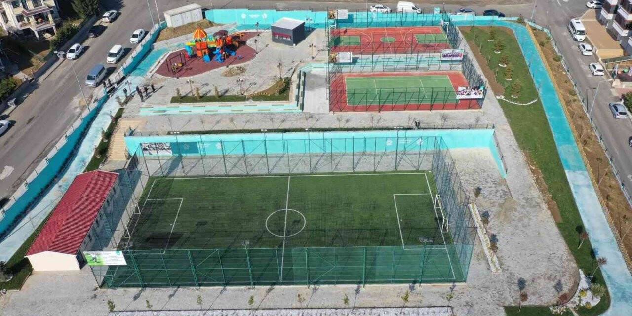 Üç mahalleye daha spor tesisleri geliyor