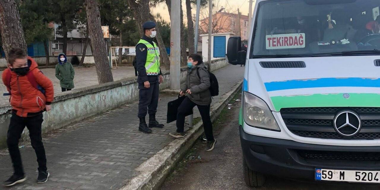 Jandarmadan okul servislerine sıkı denetim
