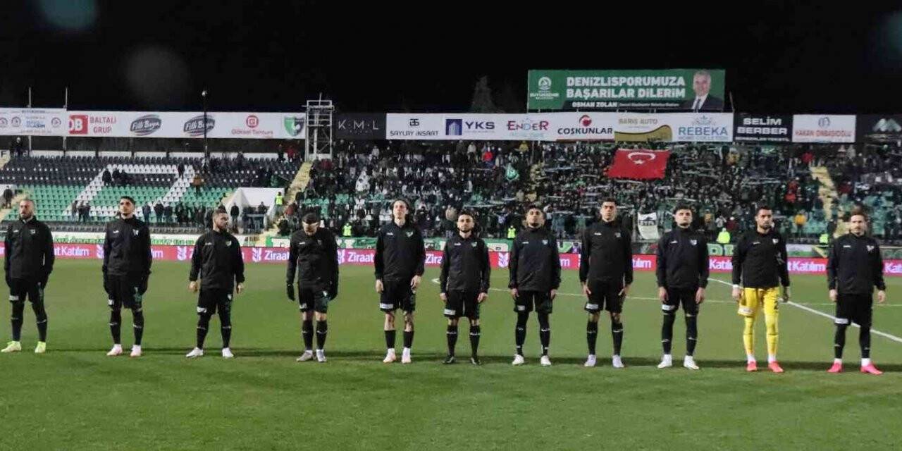 Ziraat Türkiye Kupası: Denizlispor: 0 - Trabzonspor: 1 (İlk yarı)