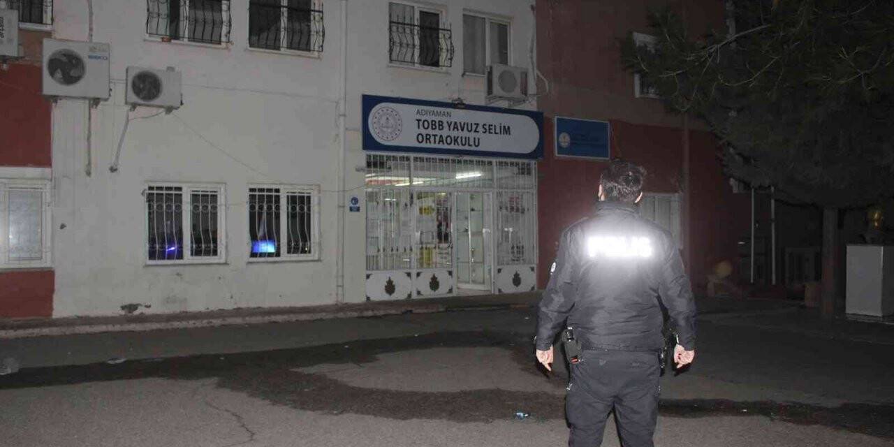 Okulda hırsızlık ihbarı polisi harekete geçirdi